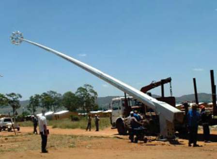 jasco carrier infrastructure hi mast lighting installation